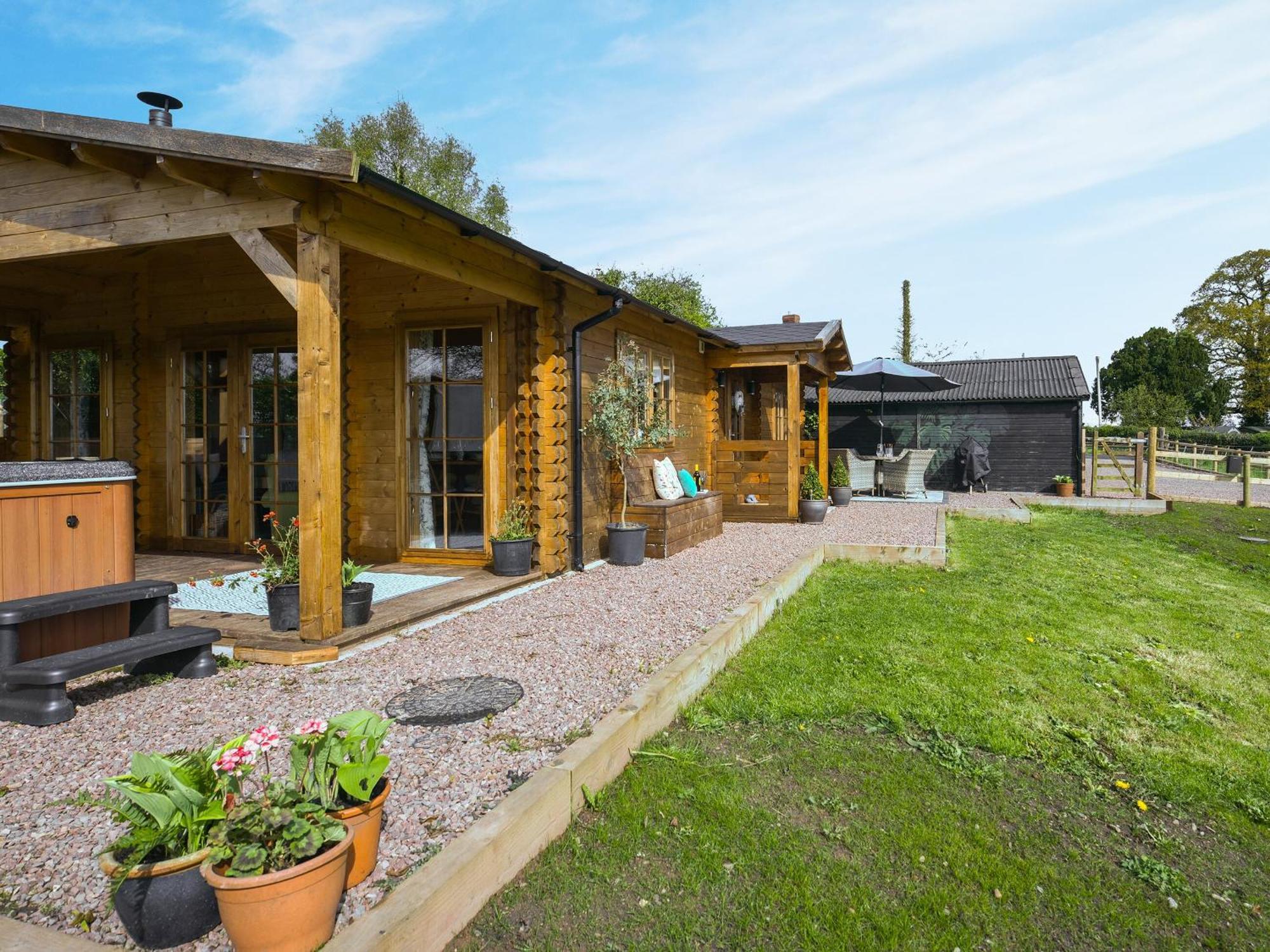 Stable Lodge At Greenacre Bromyard Exterior foto